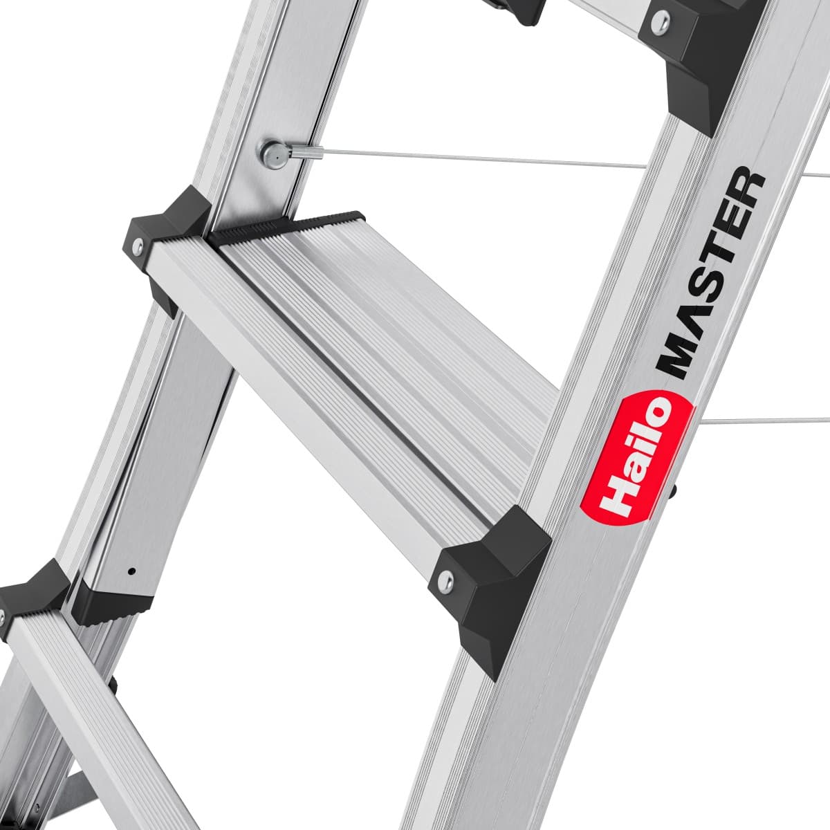 Стремянка телескопическая Hailo TL100 TopLine 5 ступеней