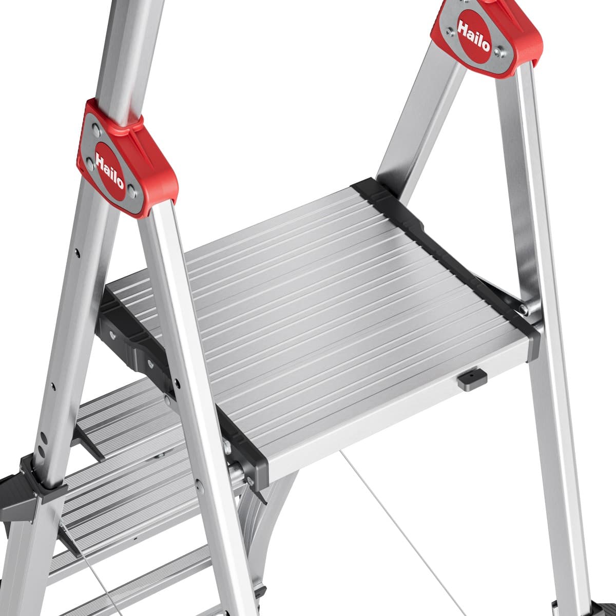 Стремянка телескопическая Hailo TL100 TopLine 5 ступеней