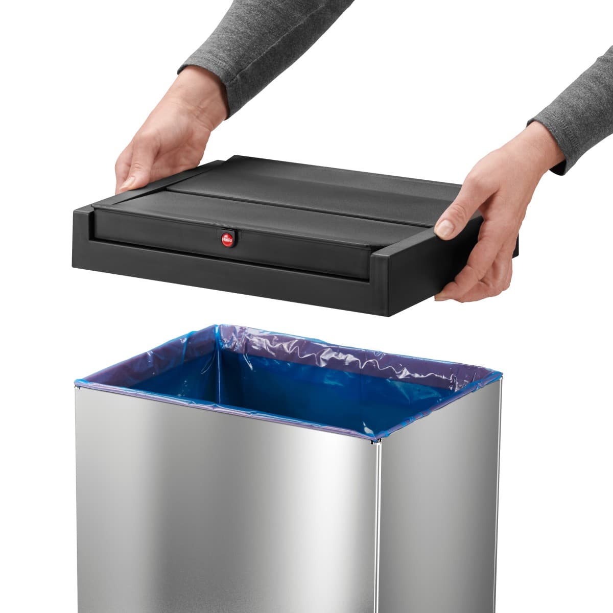 Ведро для мусора Hailo Big-Box Swing XL 52л