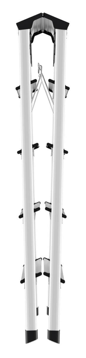 Стремянка алюминиевая 2-х сторонняя Hailo D60 StandardLine 2х5 ступеней