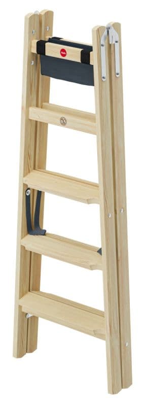 Стремянка деревянная Hailo Master H80 2х5 ступеней