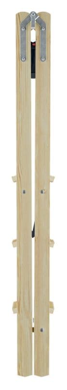 Стремянка деревянная Hailo Master H80 2х5 ступеней