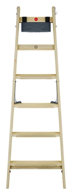 Стремянка деревянная Hailo Master H80 2х6 ступеней