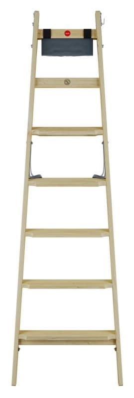 Стремянка деревянная Hailo Master H80 2х7 ступеней
