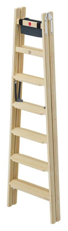 Стремянка деревянная Hailo Master H80 2х7 ступеней
