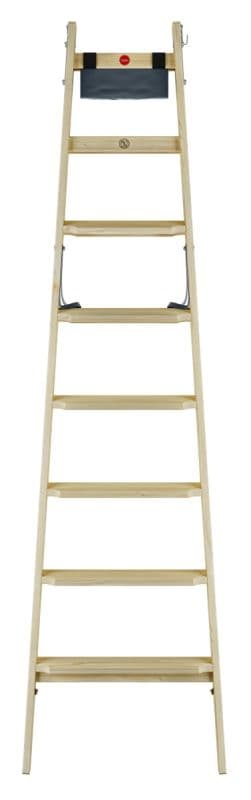 Стремянка деревянная Hailo Master H80 2х8 ступеней