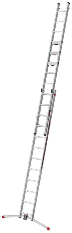 Двухсекционная универсальная лестница Hailo S110 Pro ступени 2х12
