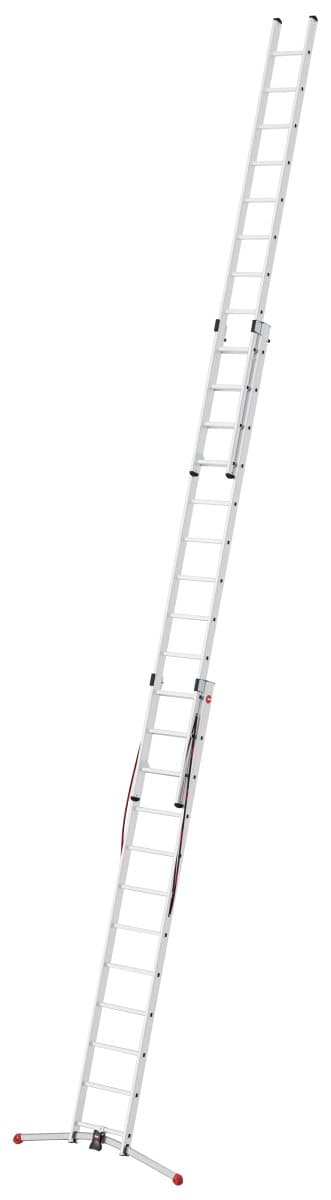 Трехсекционная лестница Hailo S100 ProfiLOT ступени 3х12