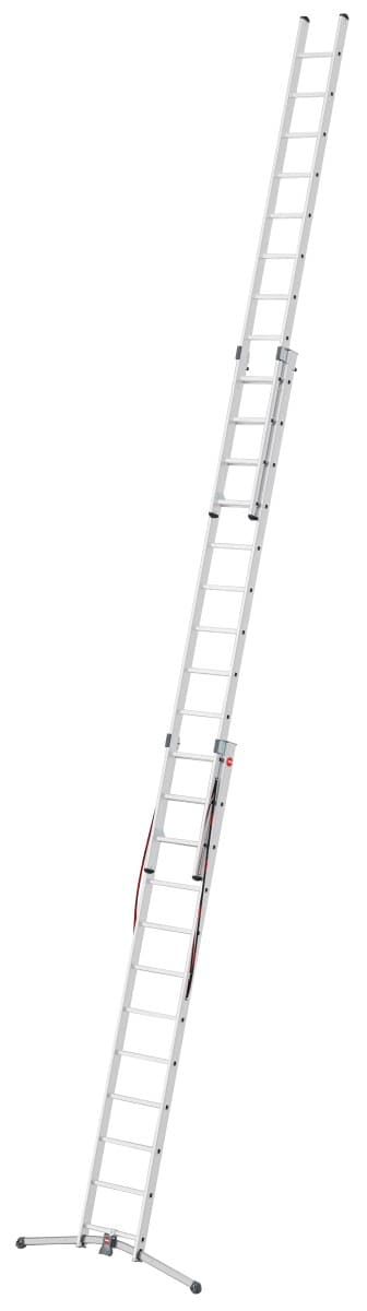 Трехсекционная лестница Hailo S98 ProfiLOT ступени 3х12