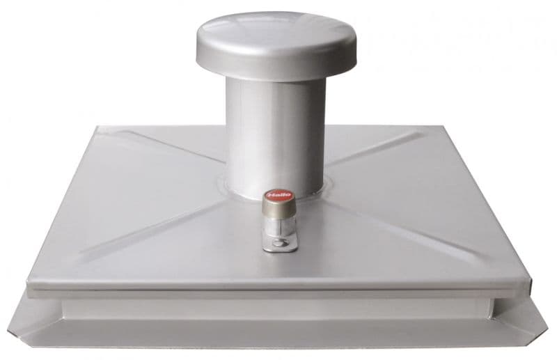 Крышка люка Hailo HS1 1000х1000 мм с вентиляцией и изолированный (нерж. сталь 1.4301/AISI 304)