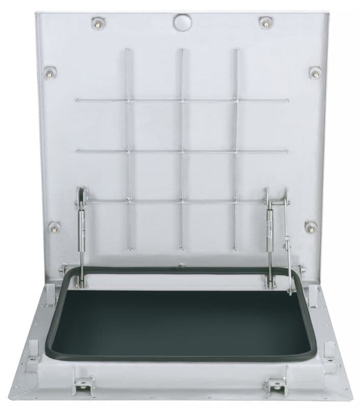 Крышка люка Hailo HS5 1000х1000 мм глухая (нерж. сталь 1.4301/AISI 304)
