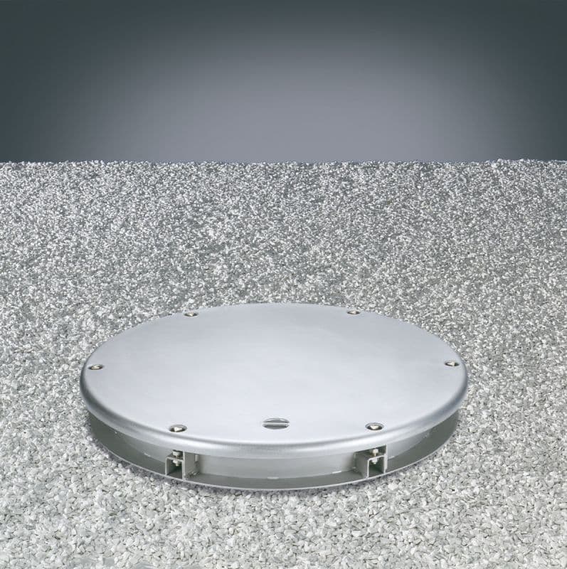 Крышка люка круглая Hailo HS5 1000 мм глухая (нерж. сталь 1.4301/AISI 304)