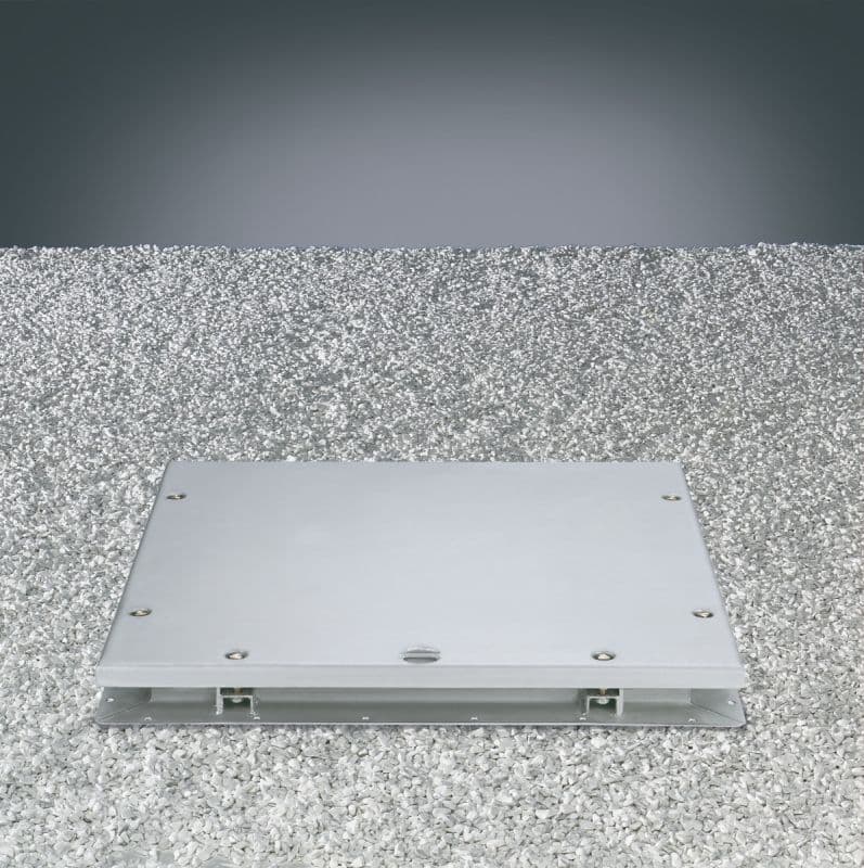 Крышка люка круглая Hailo HS5 1000 мм глухая (нерж. сталь 1.4301/AISI 304)