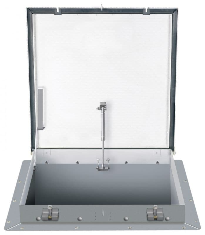 Крышка люка Hailo HS7 1200х1200 мм глухая, без предохранительного замка (нерж. сталь 1.4301/AISI 304)
