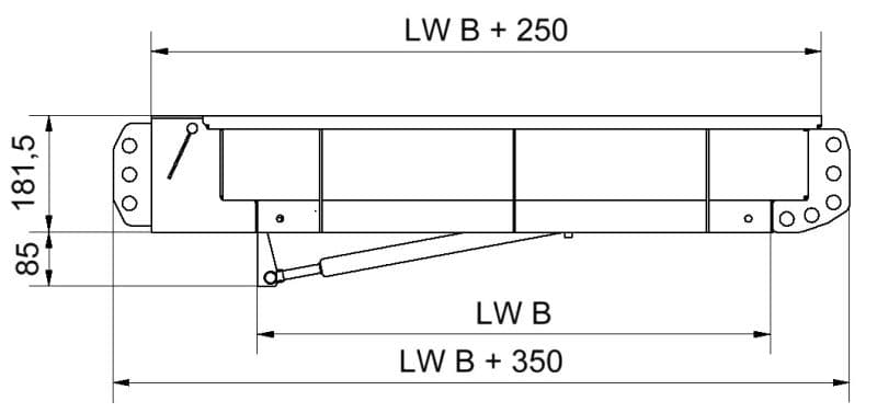 Крышка люка Hailo HS8-ECO 600х600 мм класс D (нерж. сталь 1.4301/AISI 304)