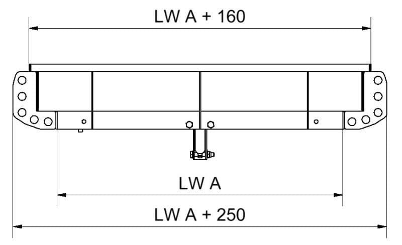 Крышка люка Hailo HS8-ECO 1000х1000 мм класс D (нерж. сталь 1.4301/AISI 304)