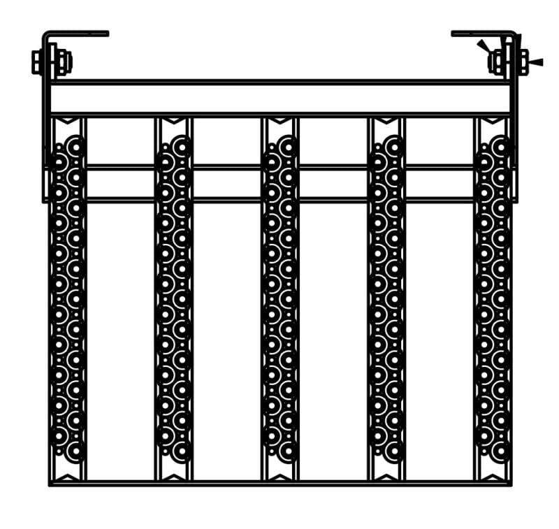 Складная платформа для отдыха Hailo для настенного монтажа (нержавеющая сталь 1.4301/AISI 304)