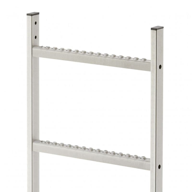 Стационарная лестница Hailo 2,52 м 9 ступеней (нерж. сталь 1.4301/AISI 304)