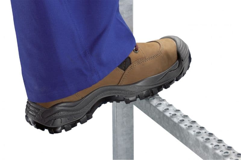 Стационарная лестница Hailo 2,80 м 10 ступеней (нерж. сталь 1.4301/AISI 304)