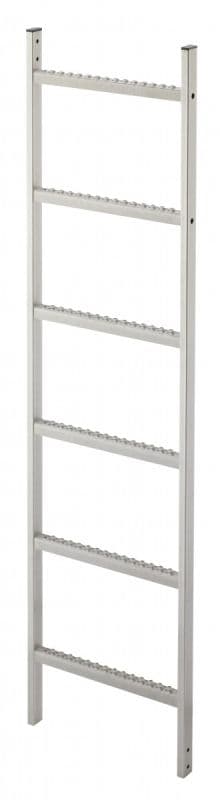 Стационарная лестница Hailo 3,36 м 12 ступеней (нерж. сталь 1.4301/AISI 304)