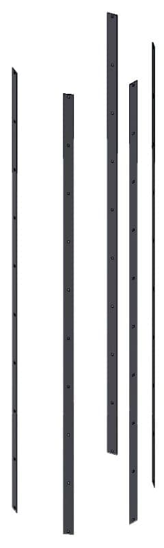 Вертикальная перекладина защиты Hailo 2,52 м (нержавеющая сталь 1.4301/AISI 304)