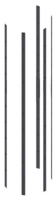 Вертикальная перекладина защиты Hailo 2,80 м (нержавеющая сталь 1.4301/AISI 304)