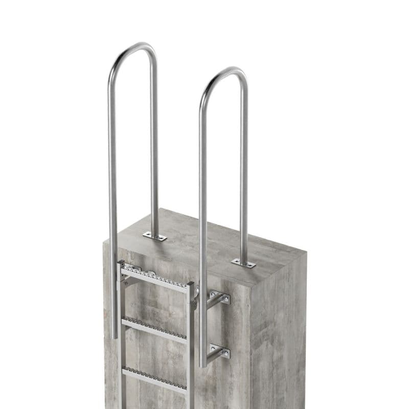 Входные поручни Hailo 1 шт (нерж. сталь 1.4301/AISI 304)