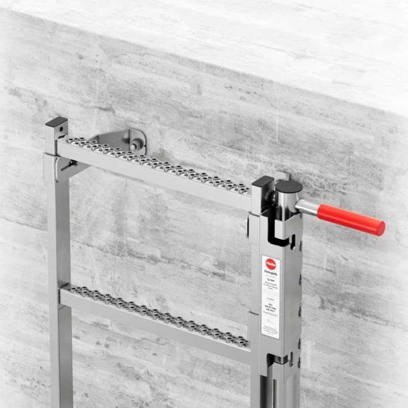 Вспомогательный выдвижной поручень Hailo (нерж. сталь 1.4571/AISI 316 ti) правый