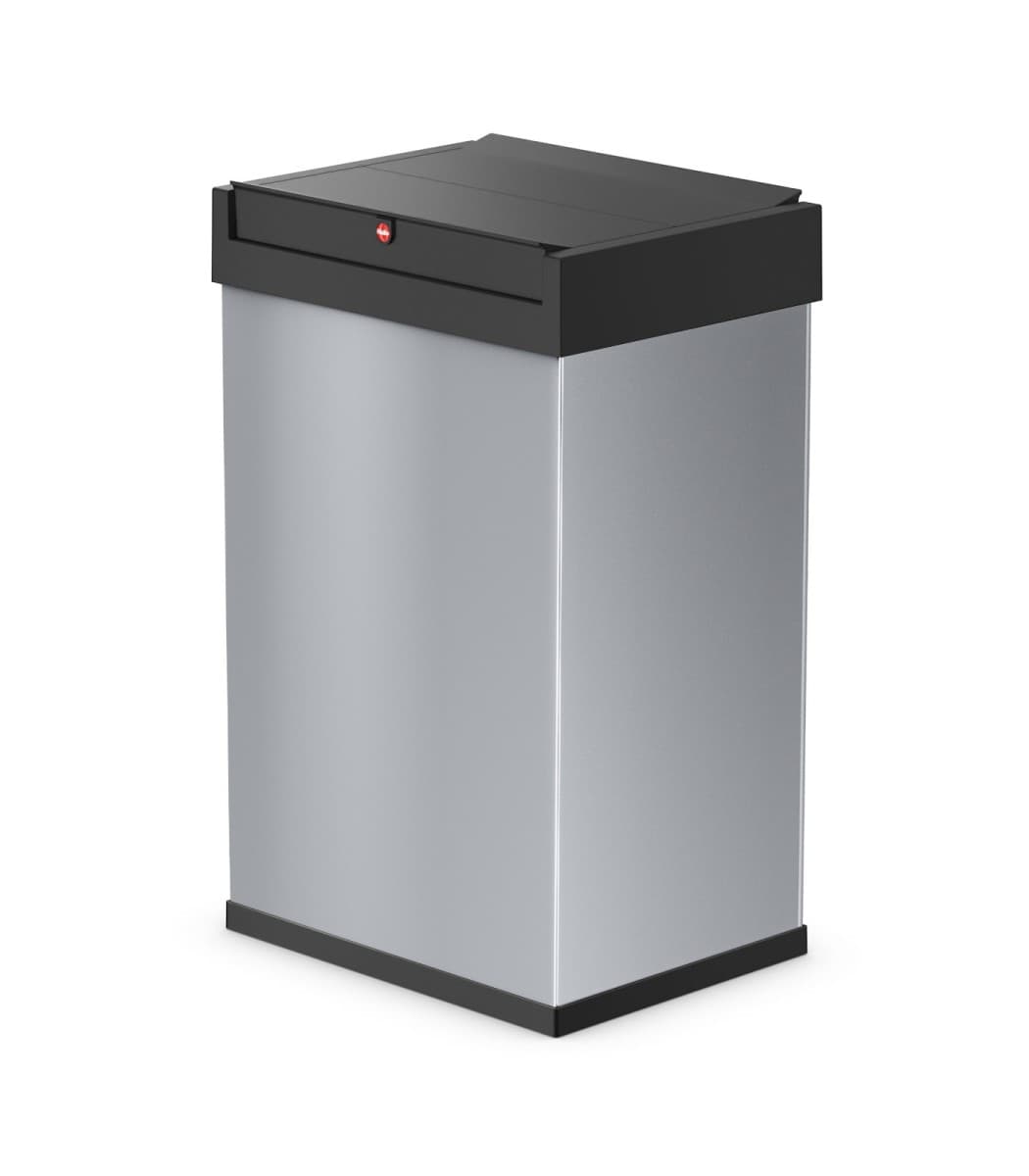 Ведро для мусора Hailo Big-Box Swing L 35л (белый/серый)