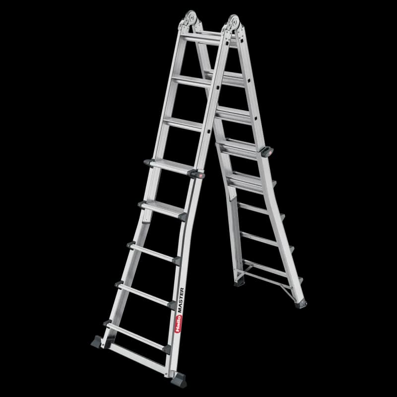 Стремянка телескопическая Hailo M100 4x5 ступени