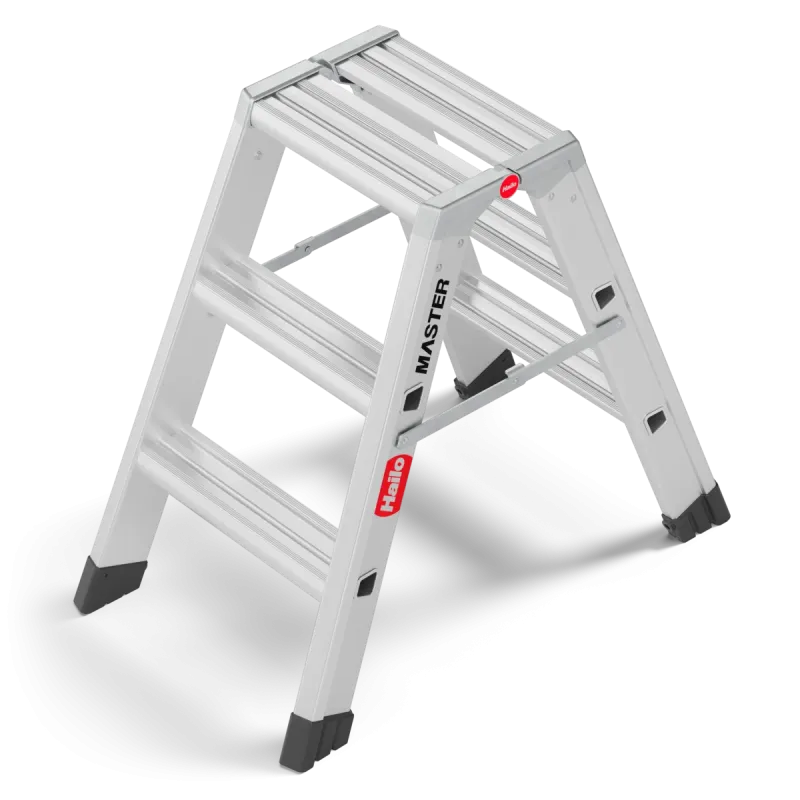 Стремянка Hailo Master D80 2х3 ступени
