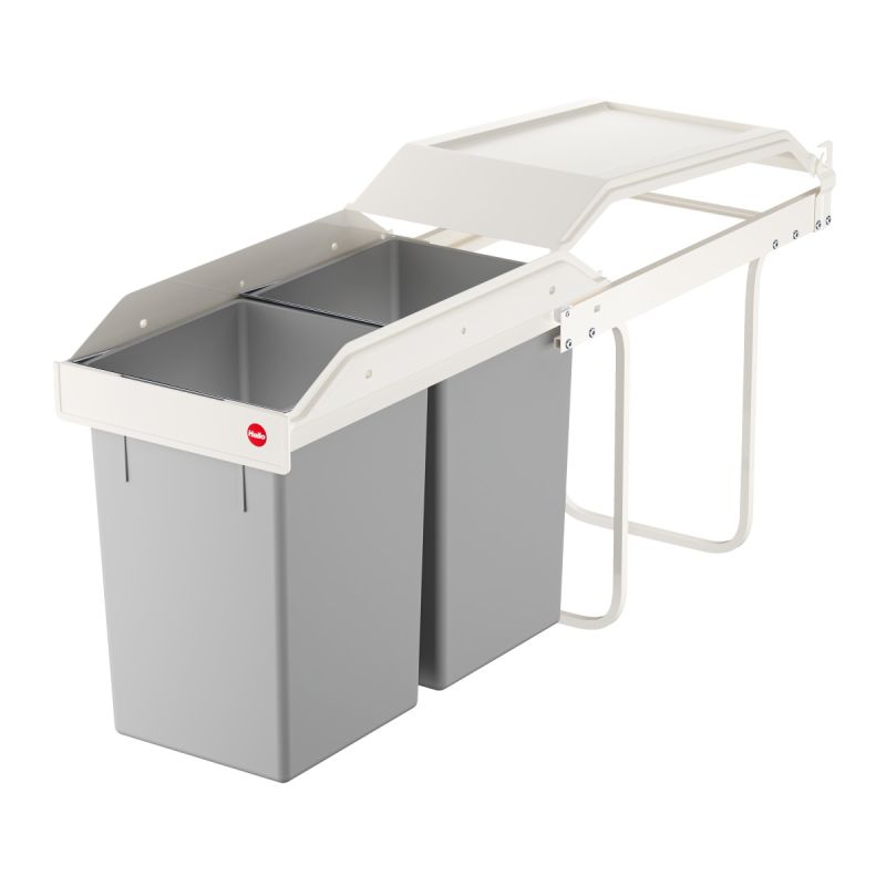 Встраиваемое мусорное ведро Hailo Multi-Box duo L 2х14л