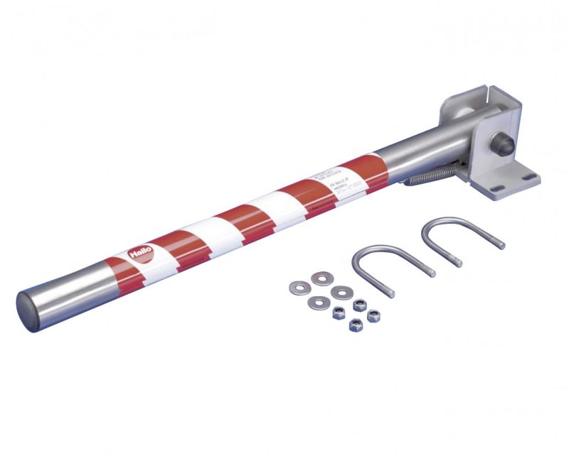 Шлагбаум защитный Hailo 575 мм (алюминий AlMg3/AlMgSi 0,5+оцинкованная сталь 1.0037/ASTM)