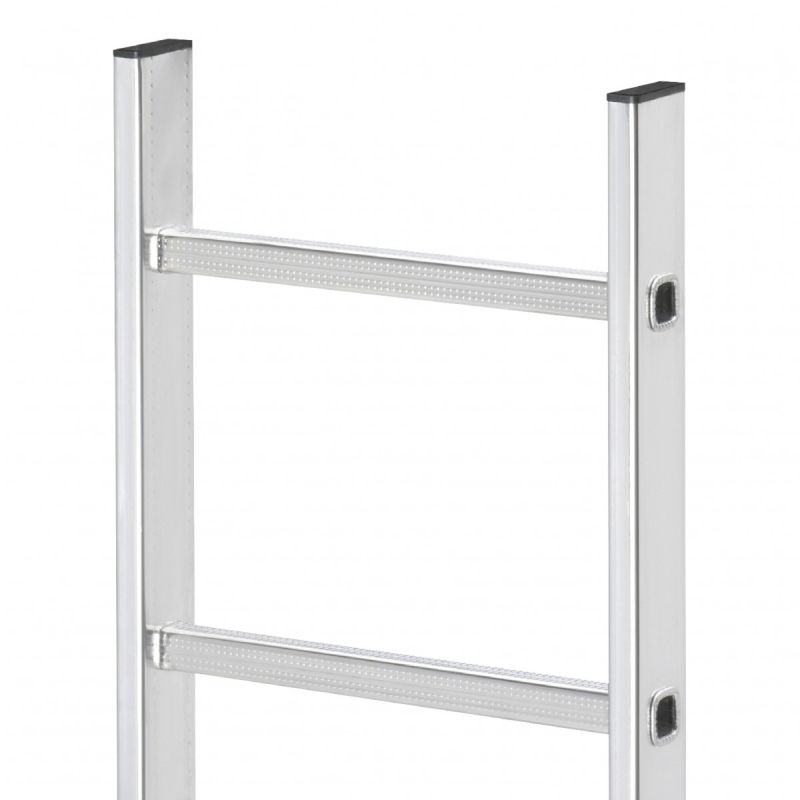 Стационарная лестница Hailo 2,52 м 9 ступеней (алюминий)