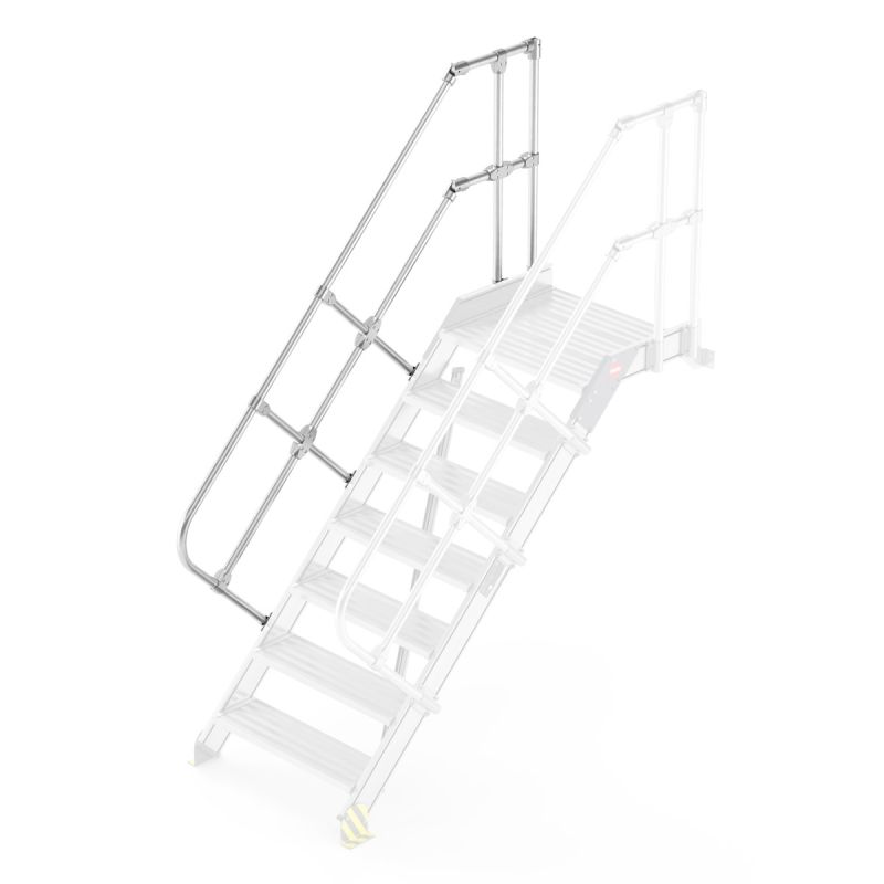 Дополнительный поручень для стационарной лестницы с платформой Hailo 45° 4 ступени