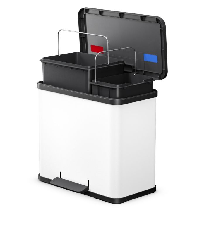 Ведро для Мусора с Педалью Hailo Oko duo Plus L 17+9л