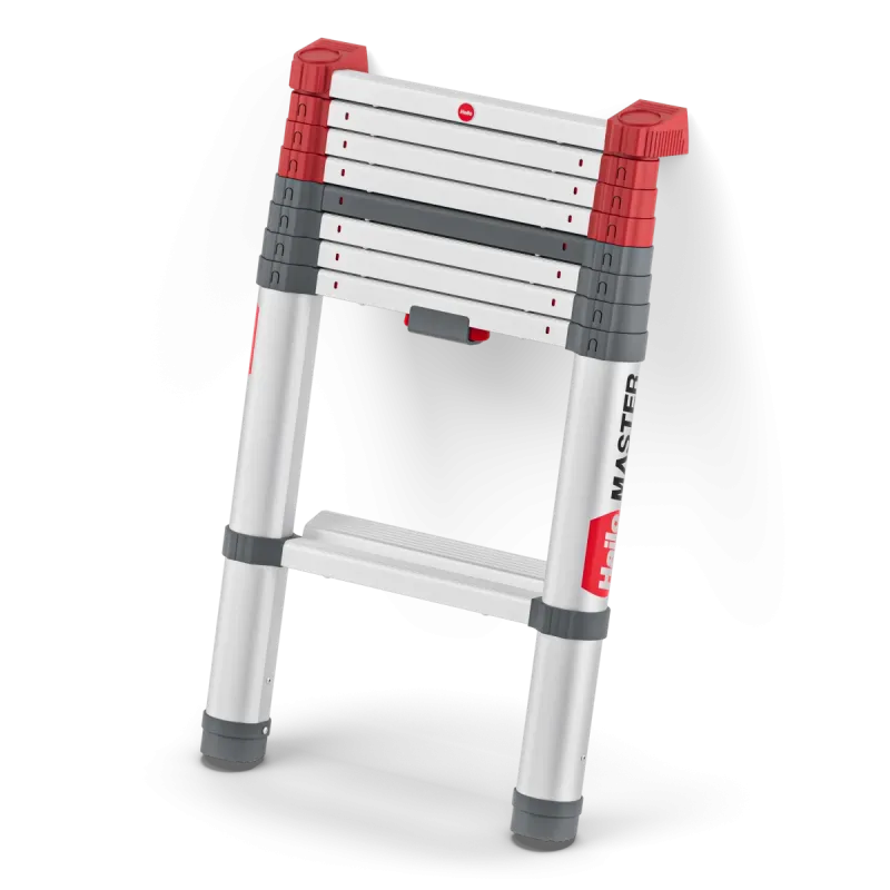 Приставная телескопическая лестница Hailo T100 FlexLine 9 ступеней