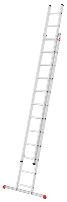 Двухсекционная лестница Hailo S80 ProfiStep duo ступени 2х12