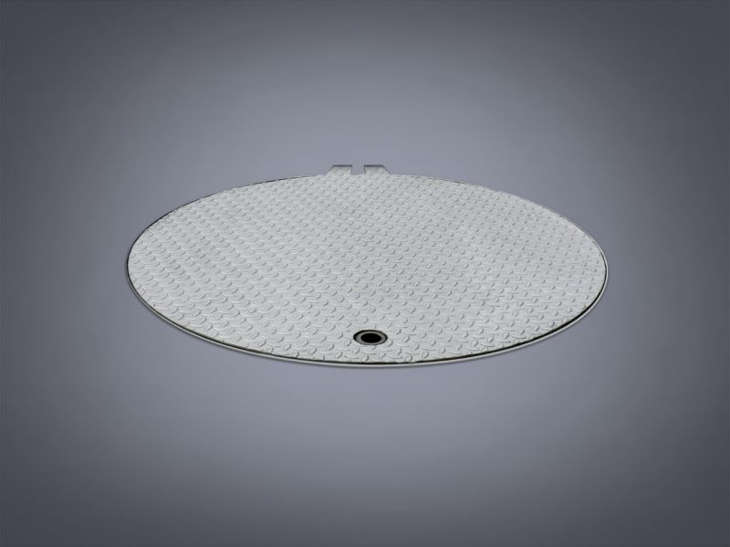 Круглая крышка люка Hailo HS12-R 1000 мм класс A (нерж. сталь 1.4301/AISI 304)