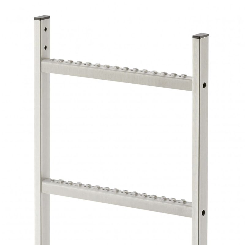 Стационарная лестница Hailo 2,52 м 9 ступеней (нерж. сталь 1.4301/AISI 304)